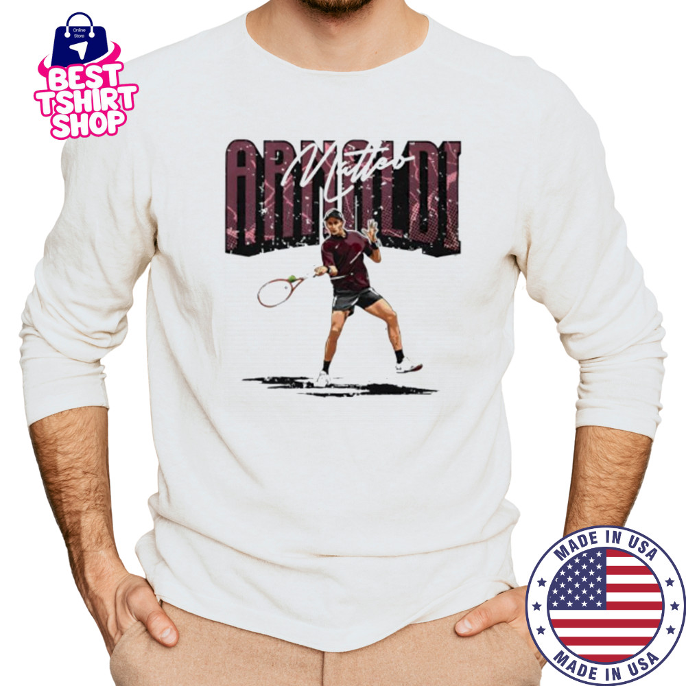 Matteo Arnaldi Italian tennis player shirt Long Sleeved