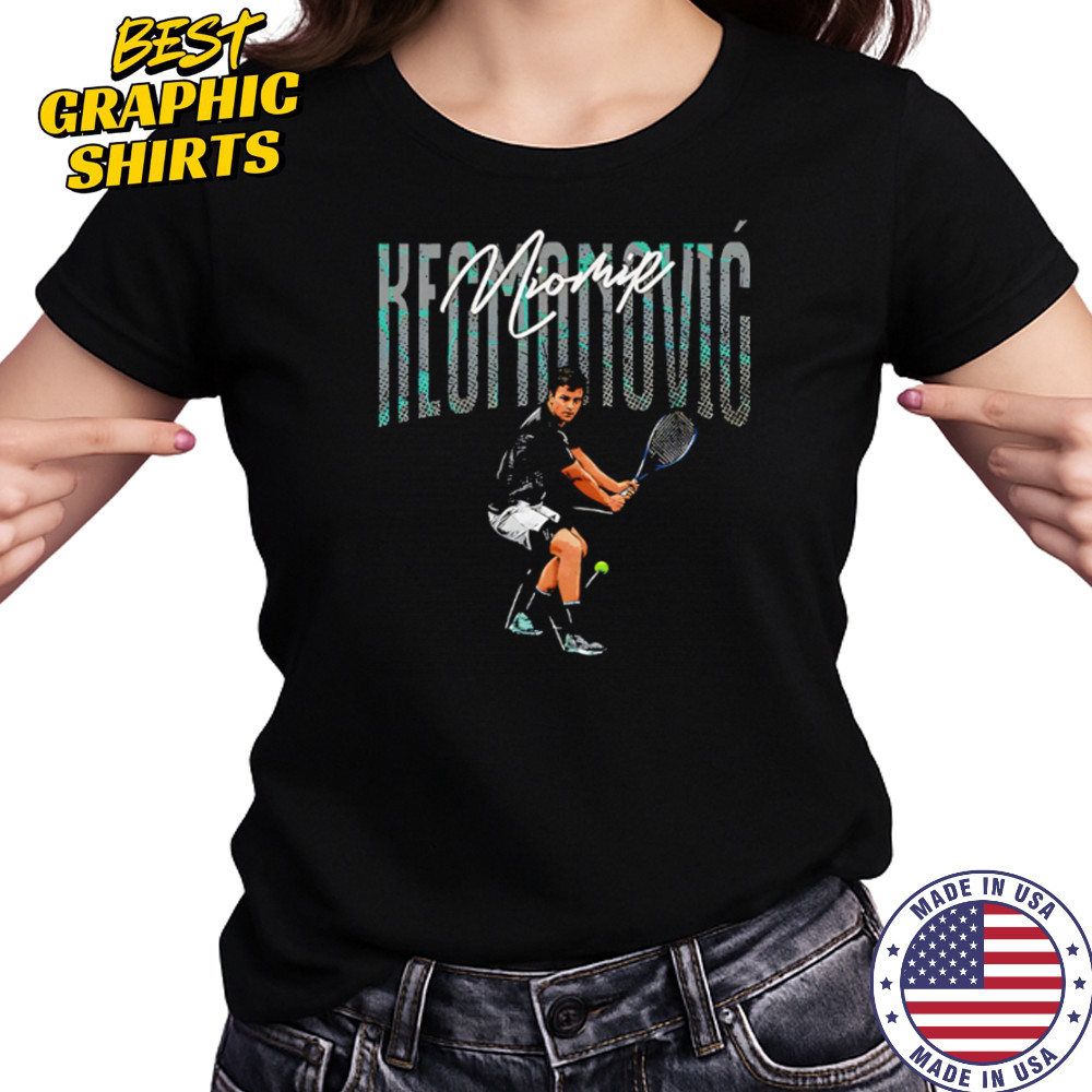 Miomir Kecmanovic Serbian tennis player shirt Women's T-shirt