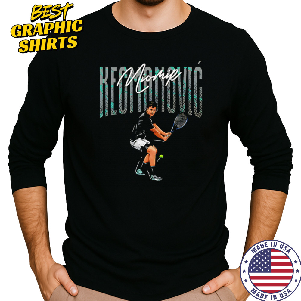 Miomir Kecmanovic Serbian tennis player shirt Long Sleeved