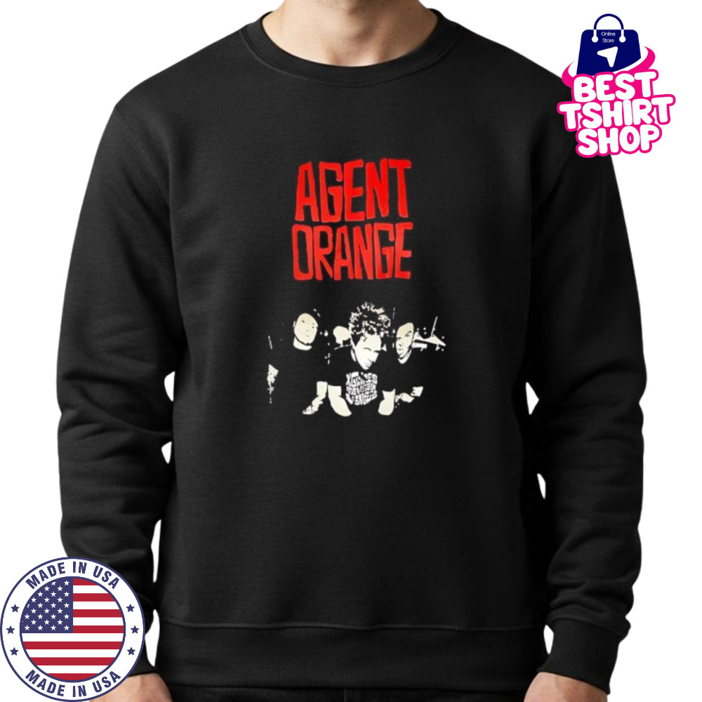 Music band agent orange shirt Sweatshirt