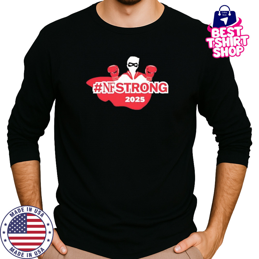 Nfstrong 2025 logo shirt Long Sleeved