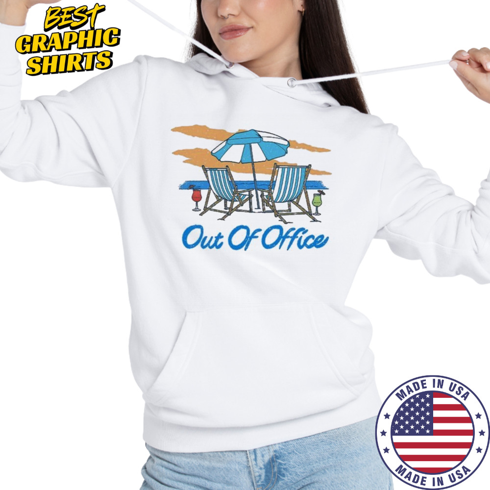 Out of Office Beach T-shirt Hoodie