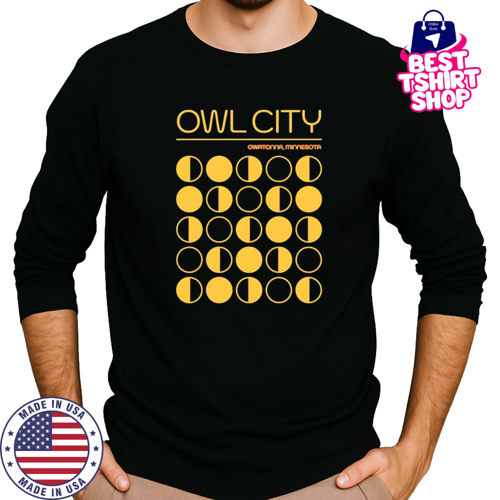 Owl City Owatonna Minnesota shirt Long Sleeved