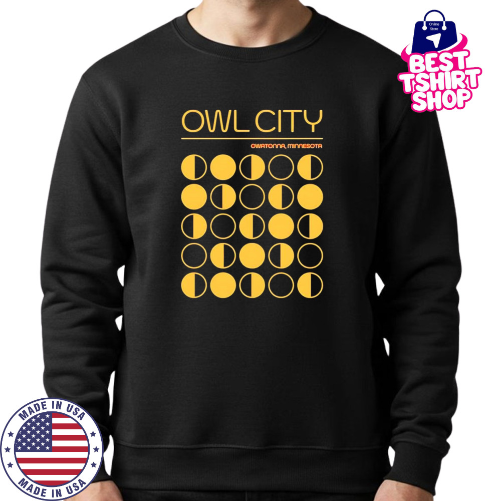 Owl City Owatonna Minnesota shirt Sweatshirt
