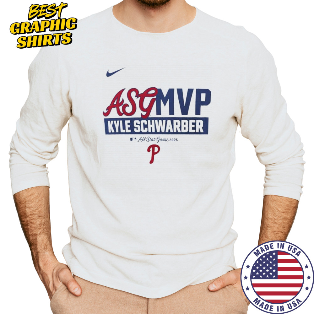 Philadelphia Phillies Kyle Schwarber 2025 MLB All-Star Game MVP shirt Long Sleeved