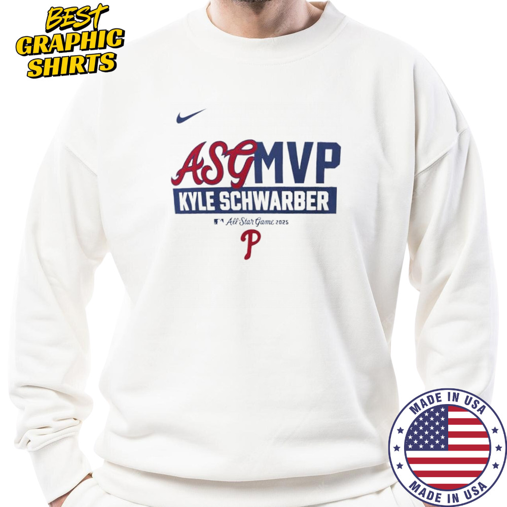 Philadelphia Phillies Kyle Schwarber 2025 MLB All-Star Game MVP shirt Sweatshirt