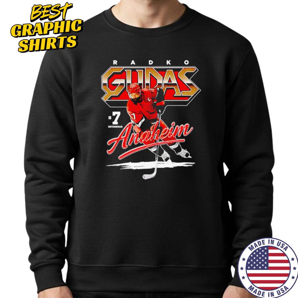 Radko Gudas Anaheim Retro hockey player shirt Sweatshirt