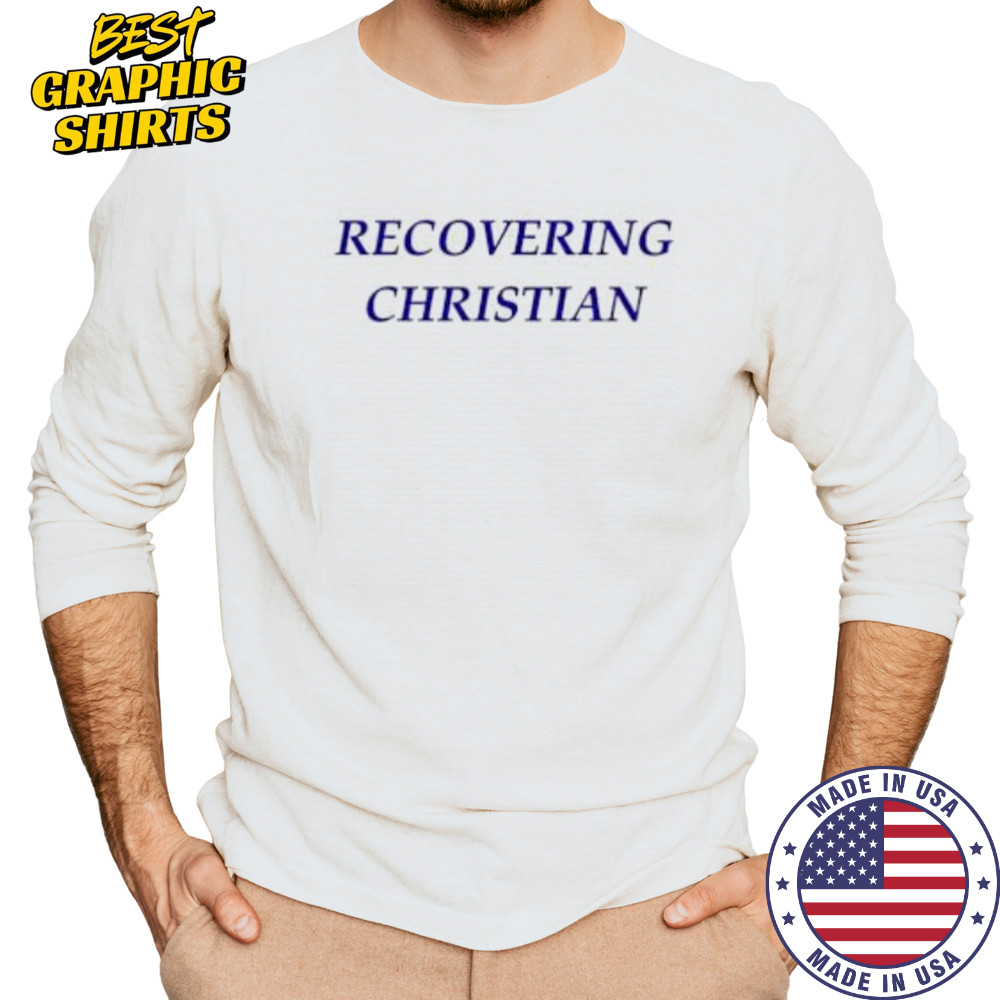 Recovering Christian Milly Alcock shirt Long Sleeved