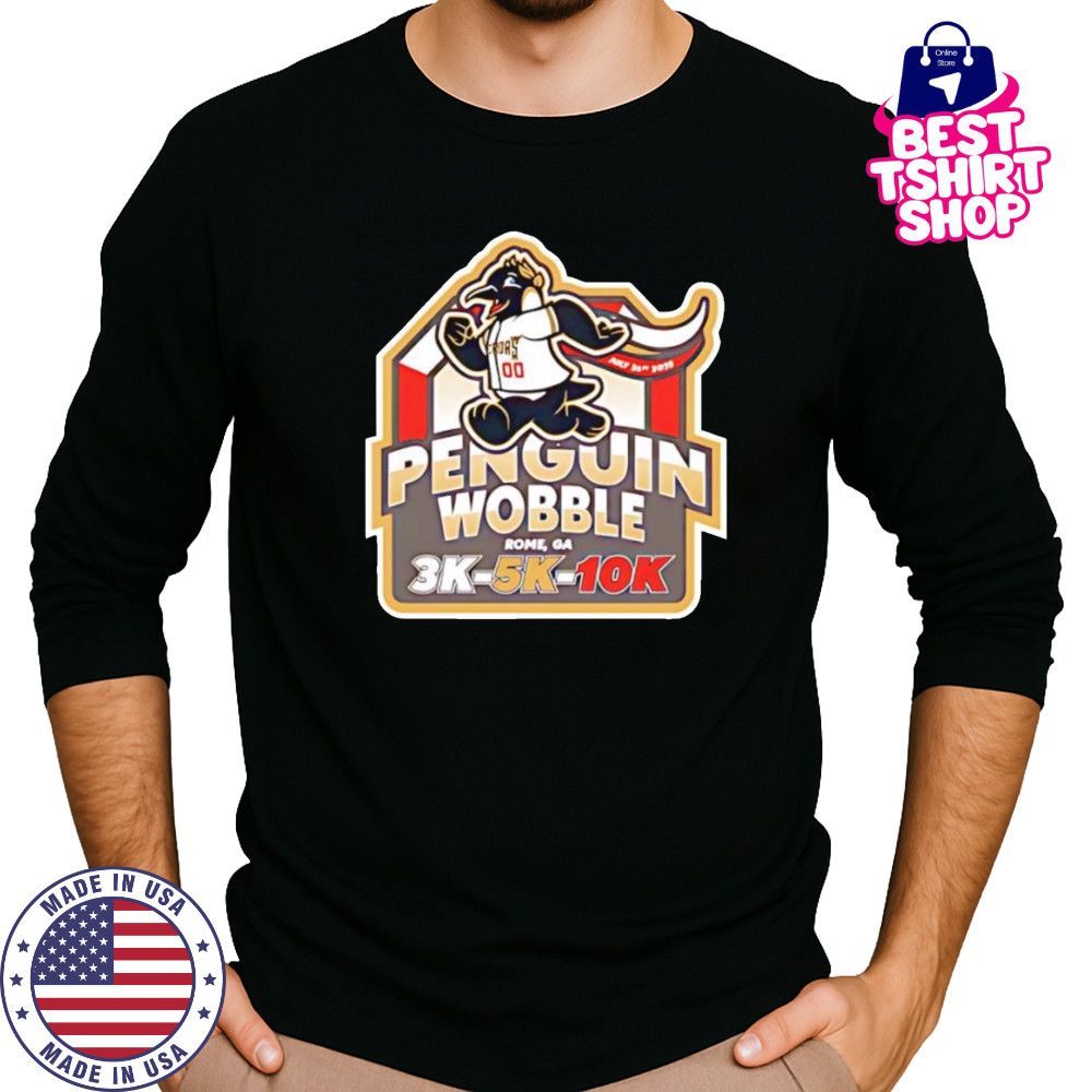 Rome Emperors penguin wobble shirt Long Sleeved