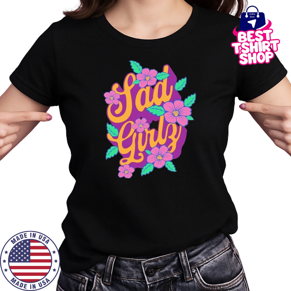 Sad Boyz Sadgirlz Floral T-shirt Women's T-shirt