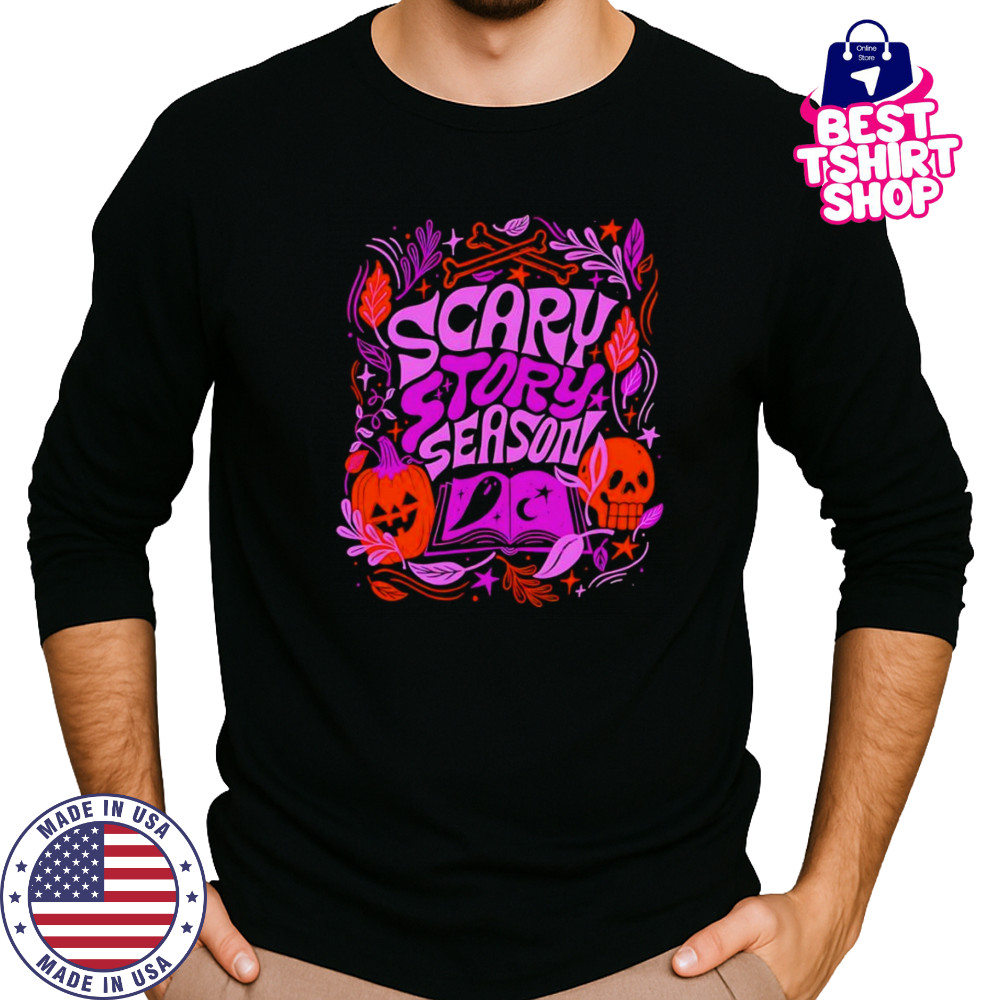 Scary Story Season shirt Long Sleeved