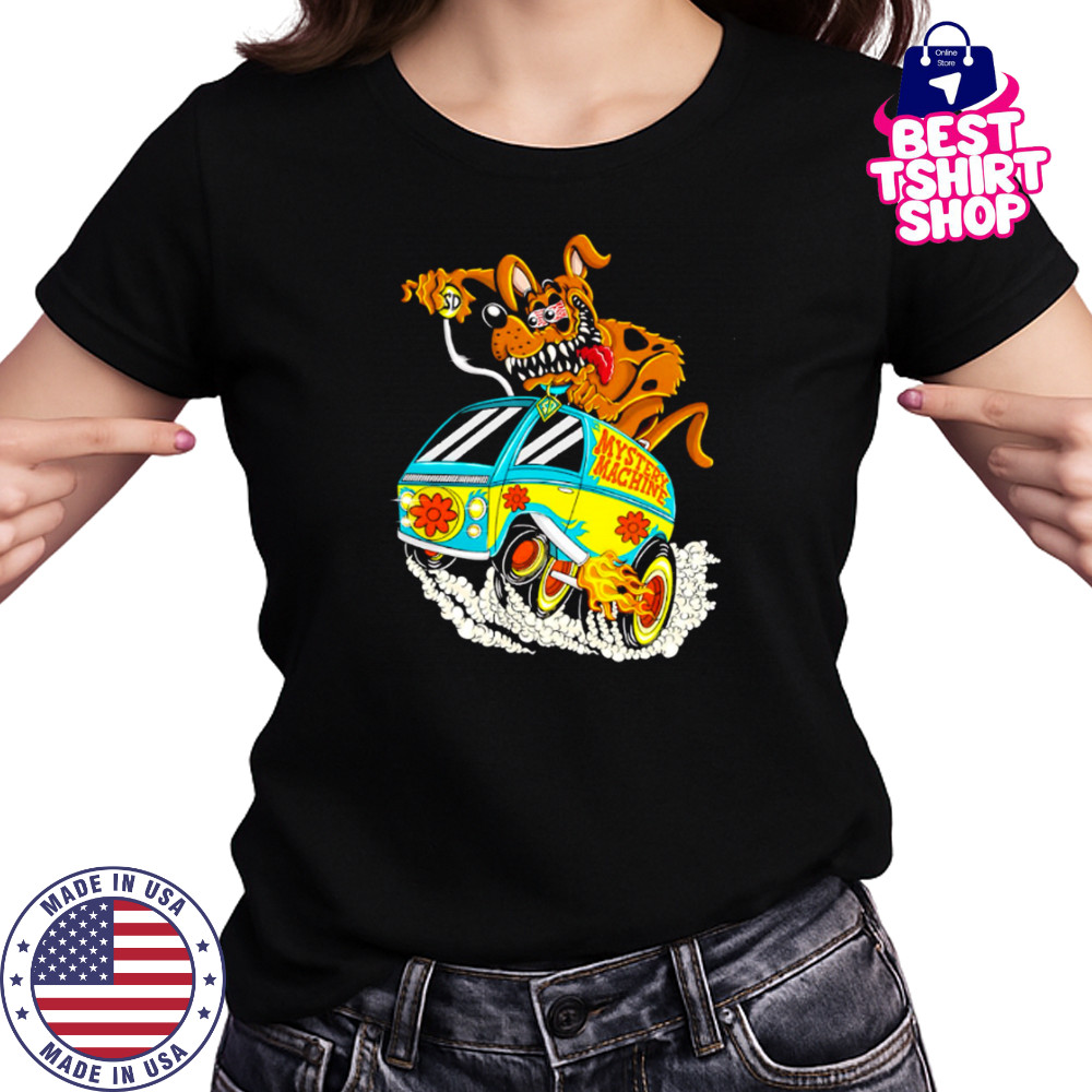 Scooby Funky Dog mystery machine shirt Women's T-shirt