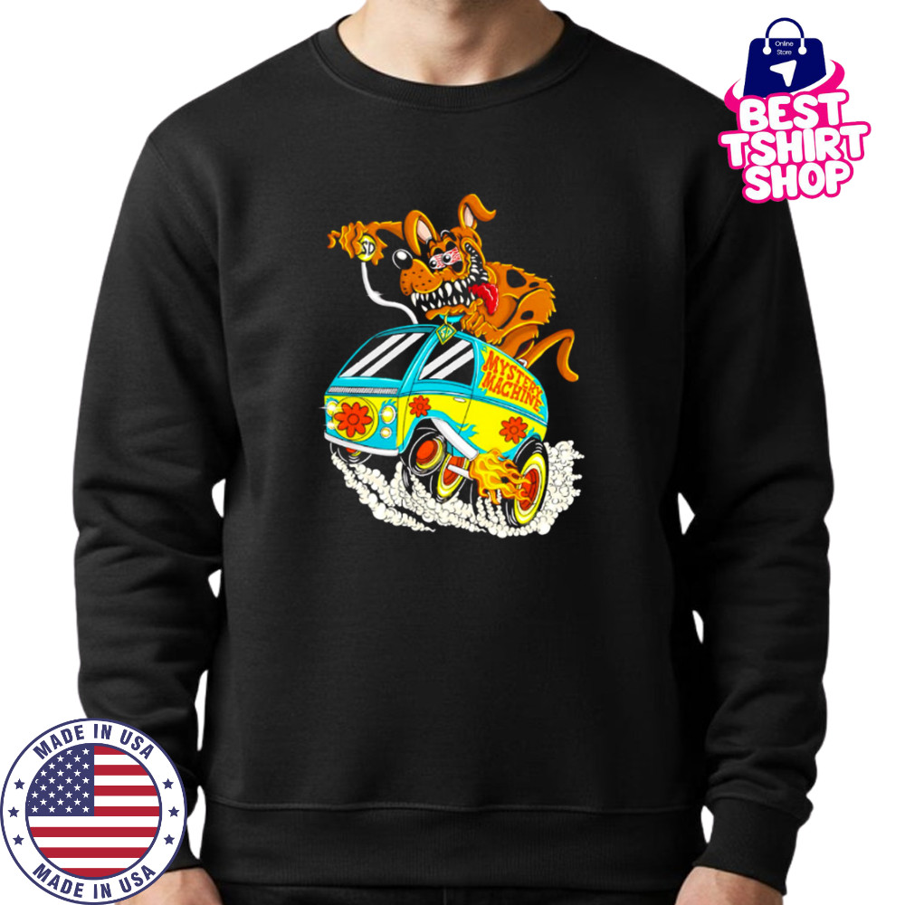 Scooby Funky Dog mystery machine shirt Sweatshirt