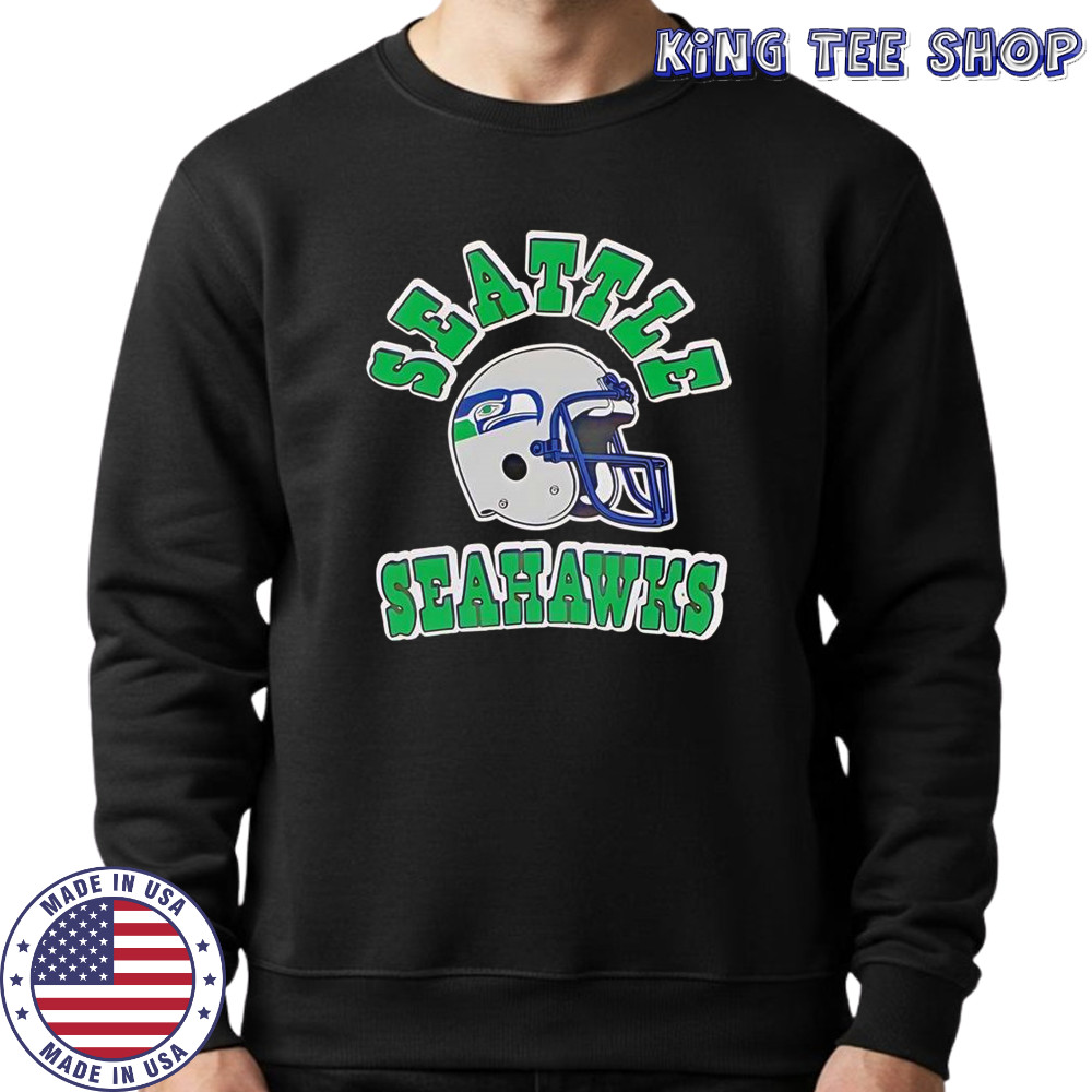 Seattle Seahawks Helmets Logo T-Shirt Sweatshirt
