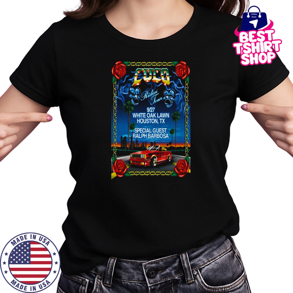 Sept 29 2025 CUCO Houston TX Tour Poster T-Shirt Women's T-shirt