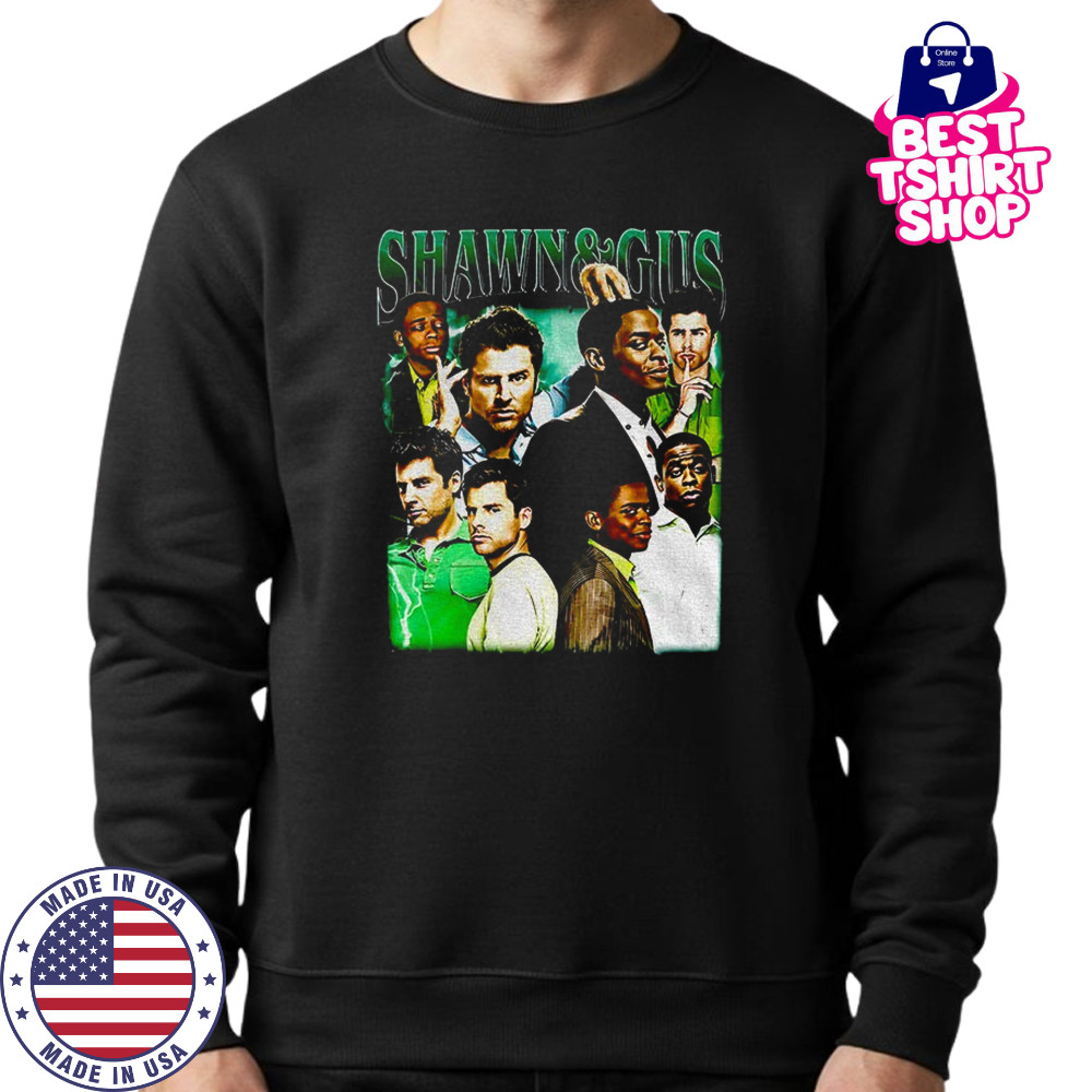 Shawn and Gus graphic vintage shirt Sweatshirt