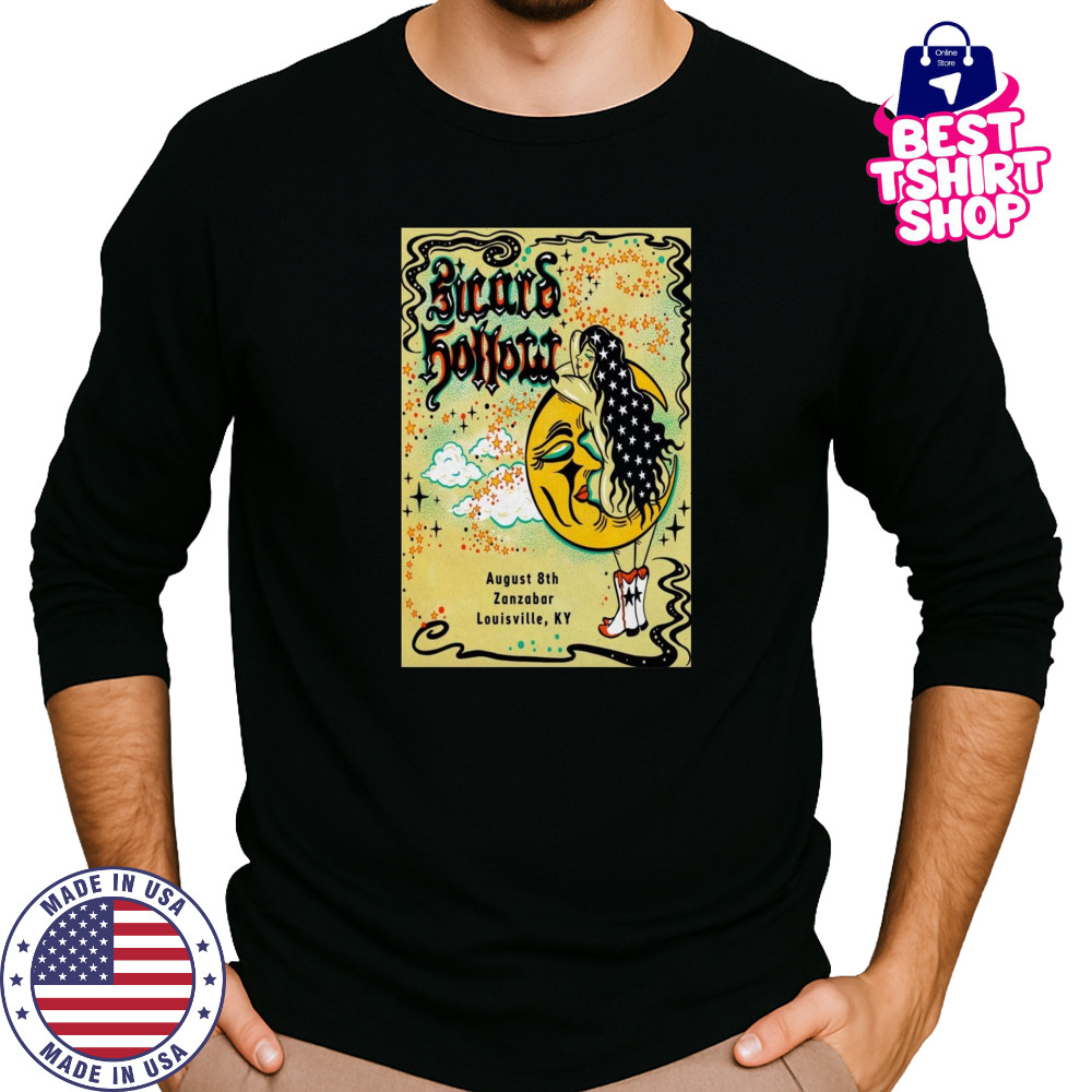 Sicard Hollow Louisville KY Aug 8 2025 Tour Poster T-Shirt Long Sleeved