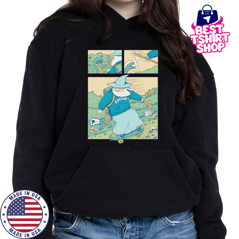 Snakeboarding Wizard shirt Hoodie