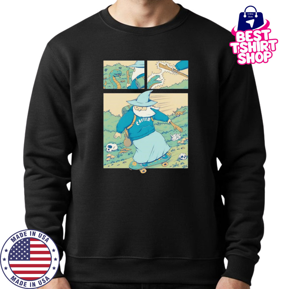 Snakeboarding Wizard shirt Sweatshirt