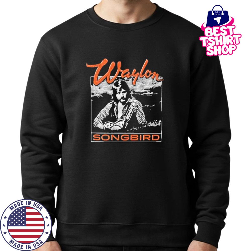 Songbird Waylon Jennings Album T-Shirt Sweatshirt