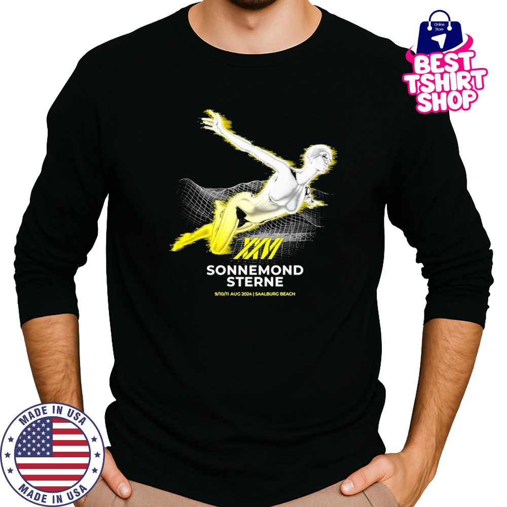 SonneMondSterne Festival Silver Surfer T-shirt Long Sleeved