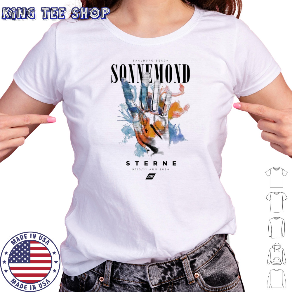SonneMondSterne Festival Sterne Aqua T-shirt Women's T-shirt