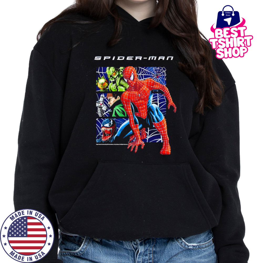 Spider man vs triple threat shirt Hoodie