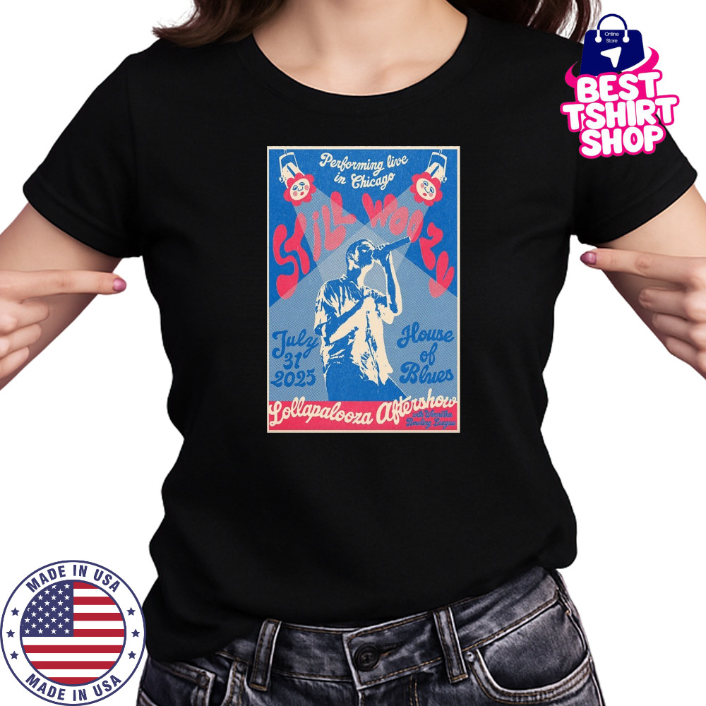 Still Woozy Lollapalooza Aftershow Chicago July 31 2025 Poster T-Shirt Women's T-shirt