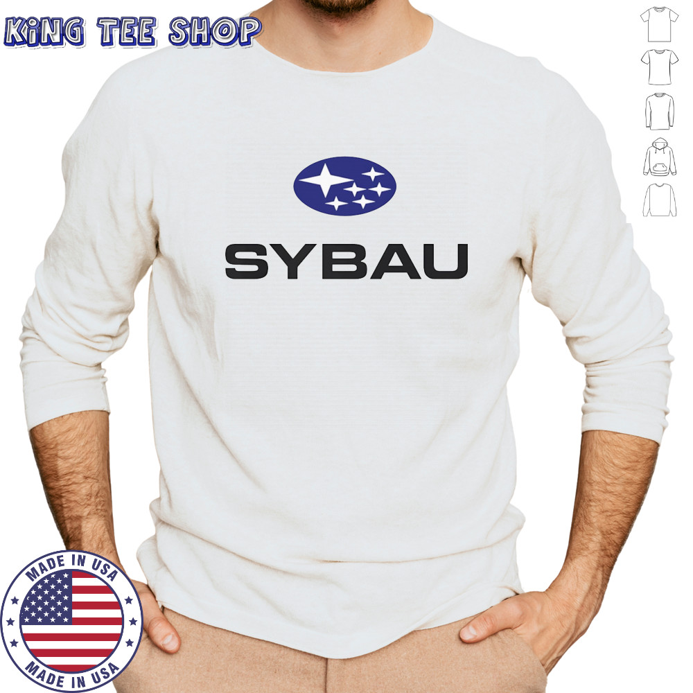 Sybau Subaru logo shirt Long Sleeved