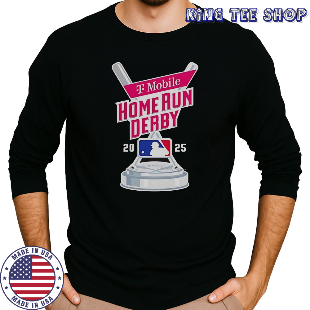 T-Mobile Home Run Derby 2025 MLB Logo T-Shirt Long Sleeved
