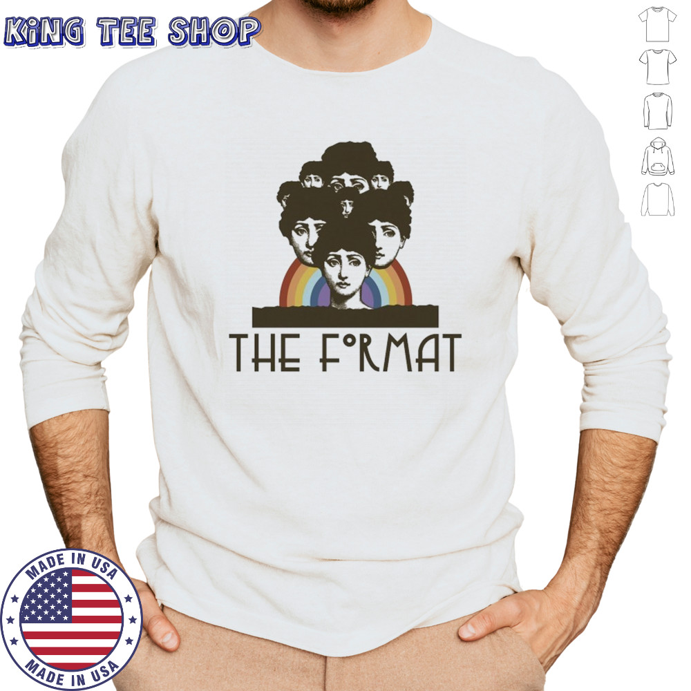 The Format Mayan Rainbow T-shirt Long Sleeved
