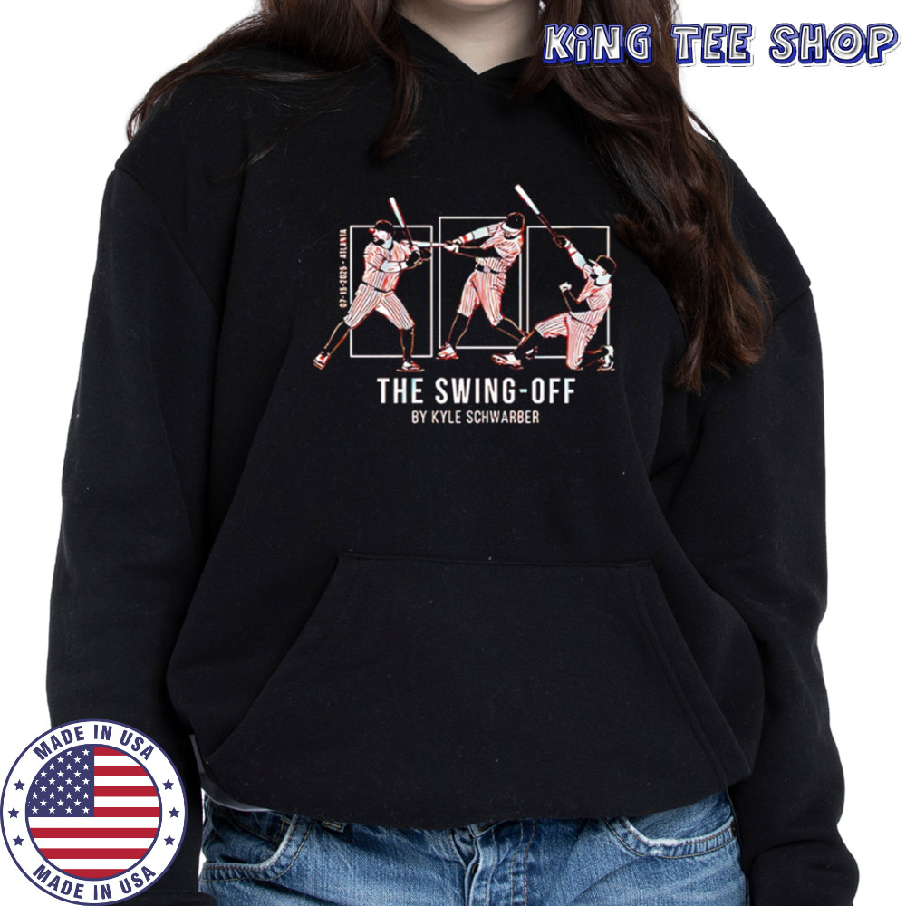 The Swing-off By Kyle Schwarber baseball shirt Hoodie