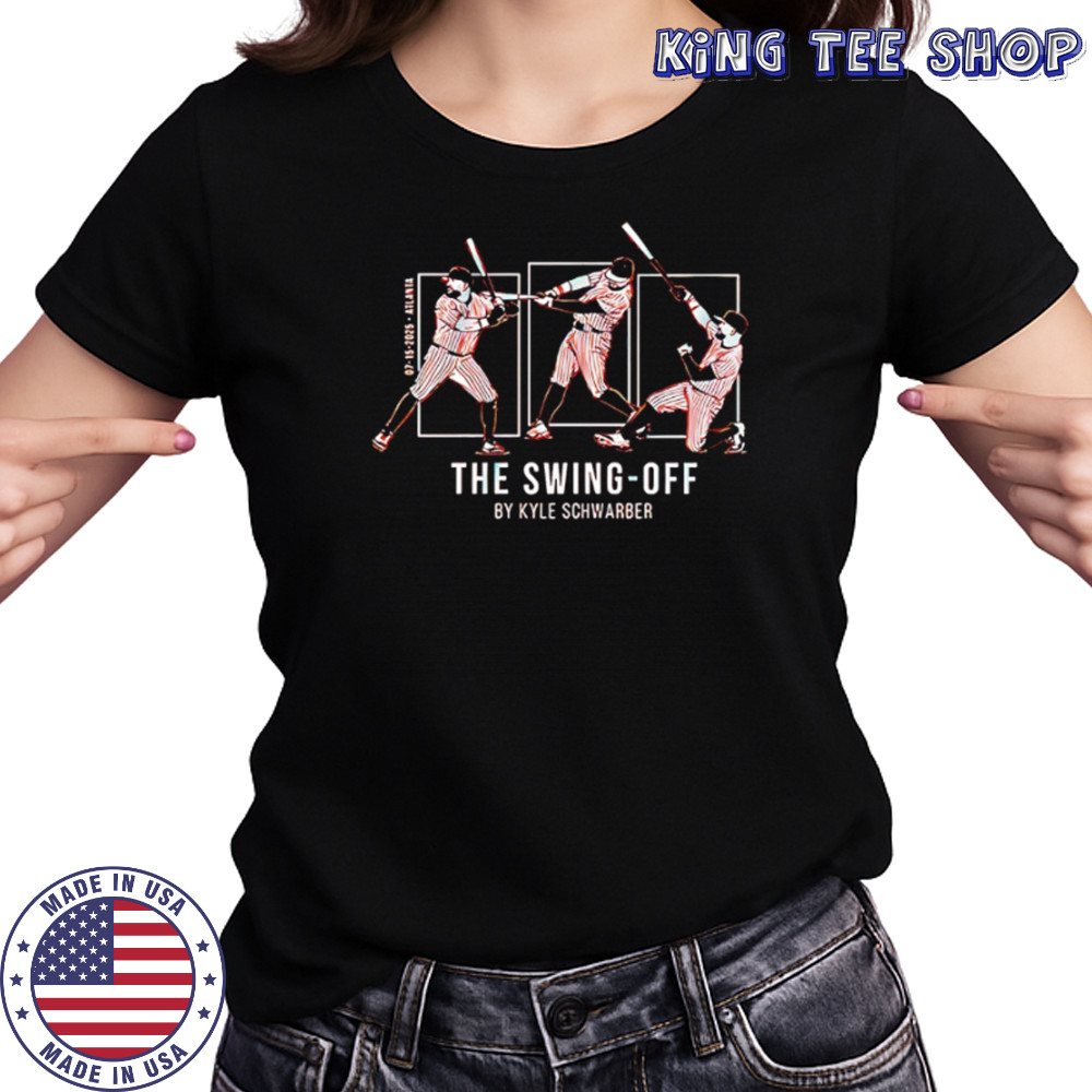 The Swing-off By Kyle Schwarber baseball shirt Women's T-shirt