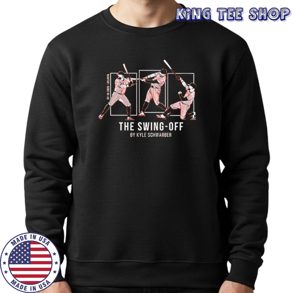 The Swing-off By Kyle Schwarber baseball shirt Sweatshirt