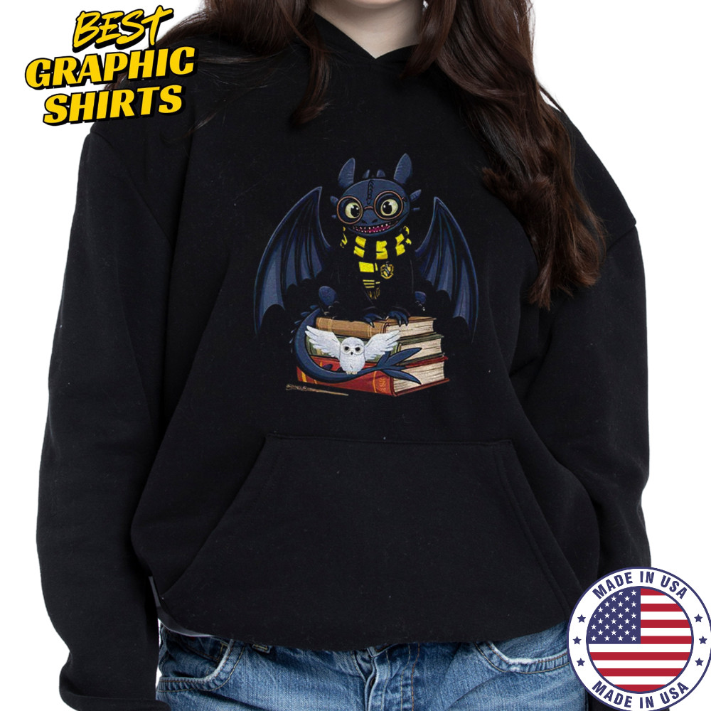 Toothless Huffle Halloween shirt Hoodie