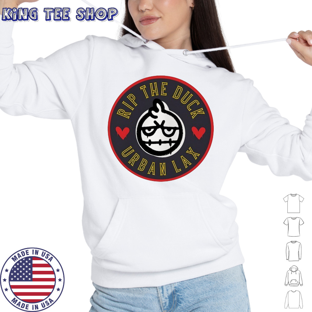 Urban Lax Rip The Duck shirt Hoodie
