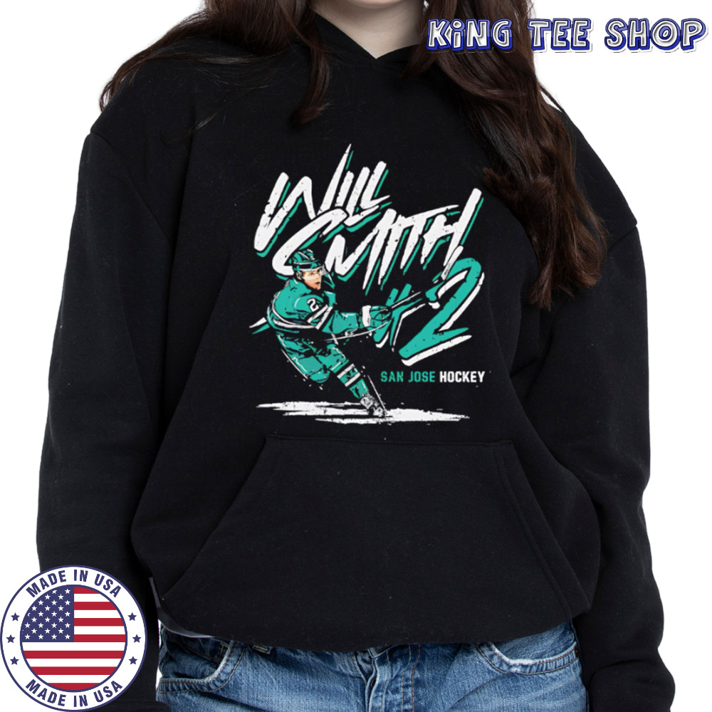 Will Smith 2 San Jose Player Name signature hockey shirt Hoodie