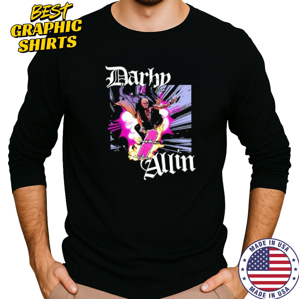 WWE Darby Allin Patin shirt Long Sleeved