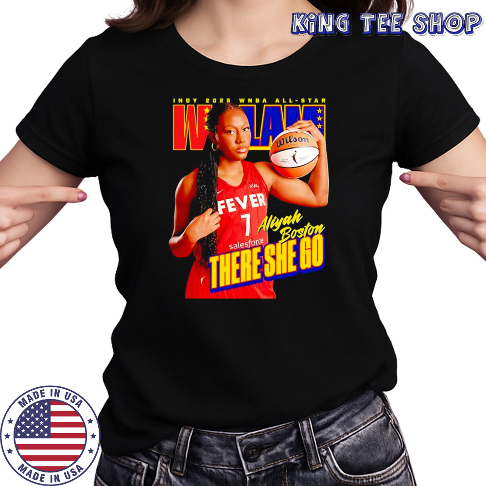 Aliyah Boston x WSLAM there she go shirt Women's T-shirt