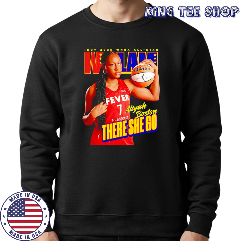Aliyah Boston x WSLAM there she go shirt Sweatshirt