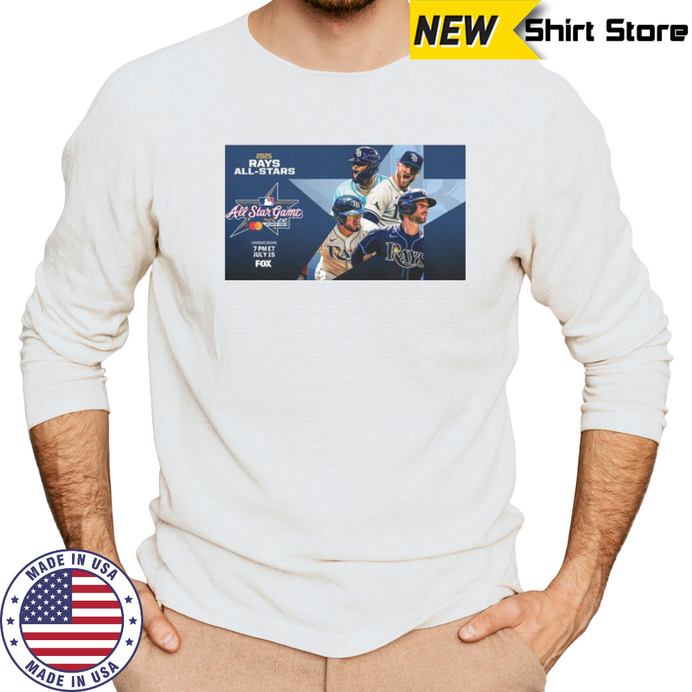 All-Star Major League Baseball Tampa Bay Rays July 15 2025 T-Shirt Long Sleeved