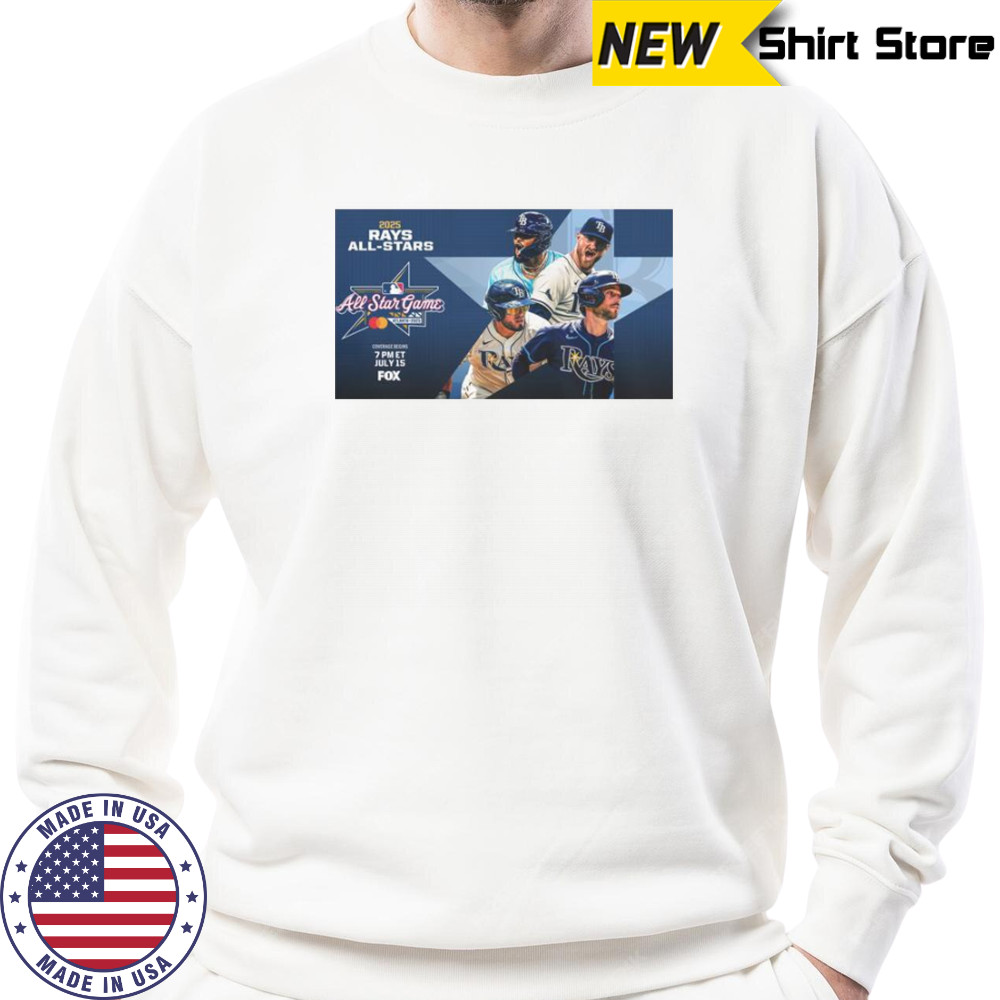 All-Star Major League Baseball Tampa Bay Rays July 15 2025 T-Shirt Sweatshirt