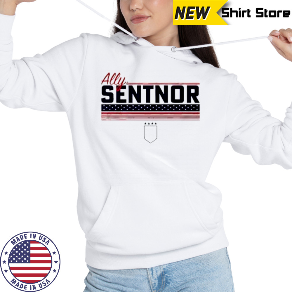 Ally Sentnor Stripe USWNTPA shirt Hoodie