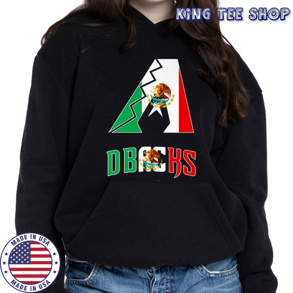 Arizona D-Backs Mexico logo shirt Hoodie