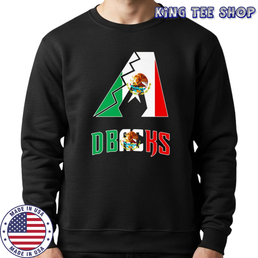 Arizona D-Backs Mexico logo shirt Sweatshirt