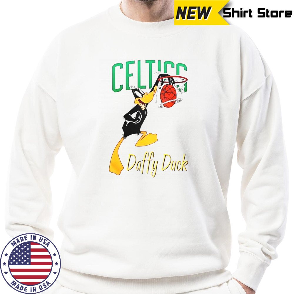 Boston Celtics Daffy Duck Dunk T-Shirt Sweatshirt