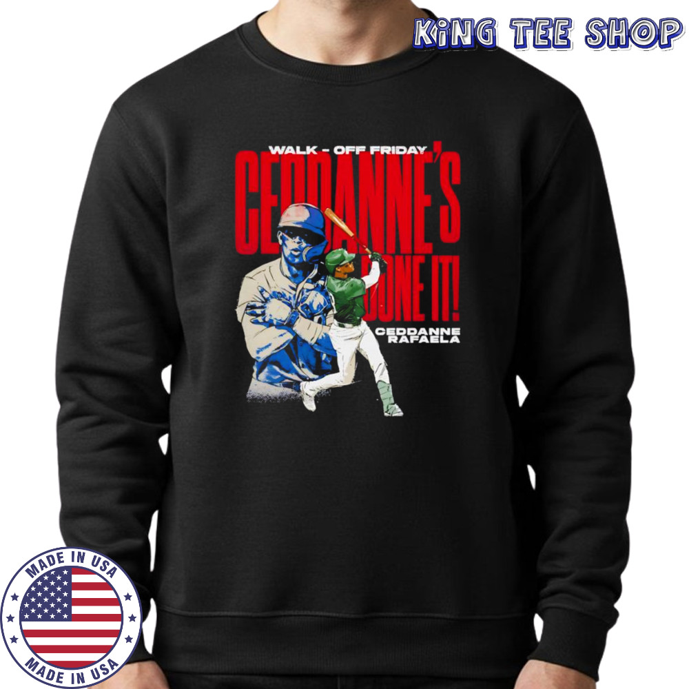 Ceddanne Rafaela Boston walk off shirt Sweatshirt