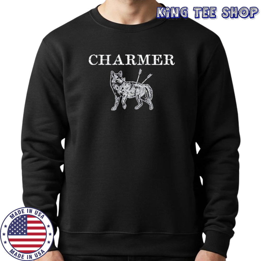 Charmer Black Wolf T-Shirt Sweatshirt