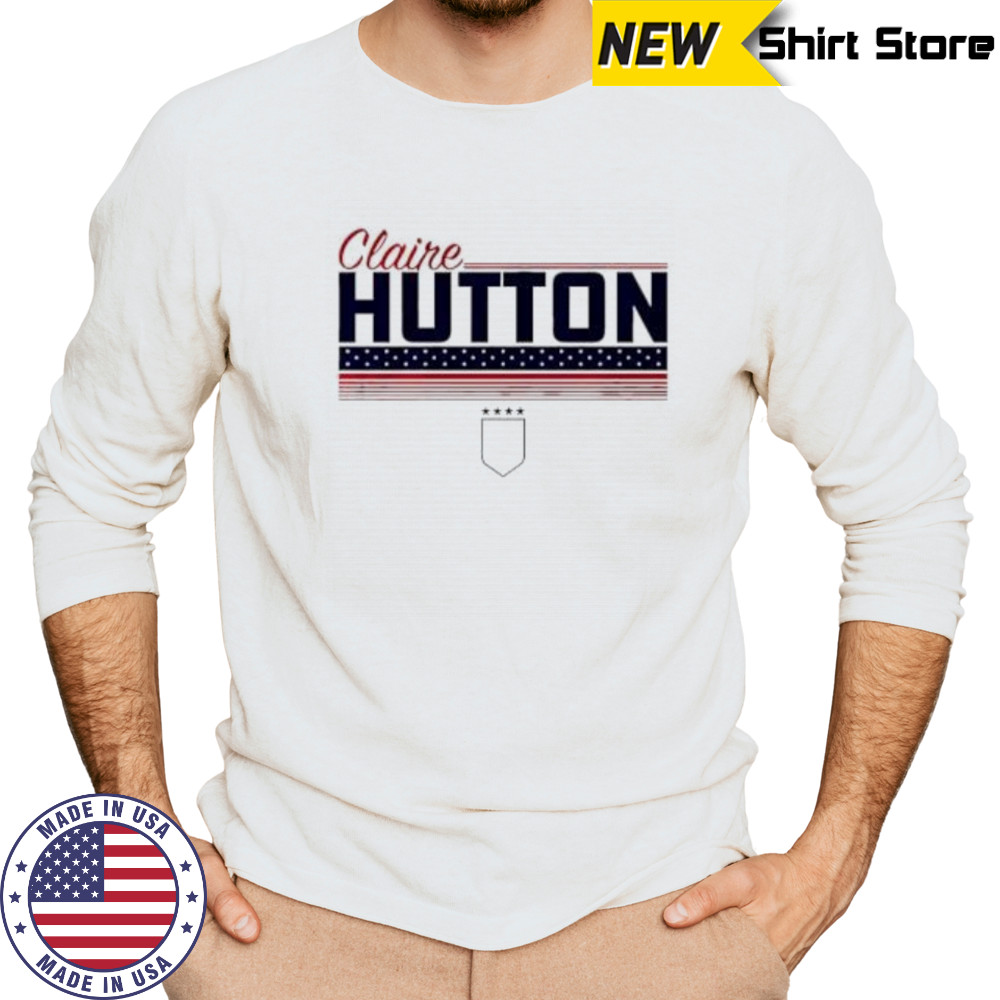 Claire Hutton Stripe USWNTPA shirt Long Sleeved