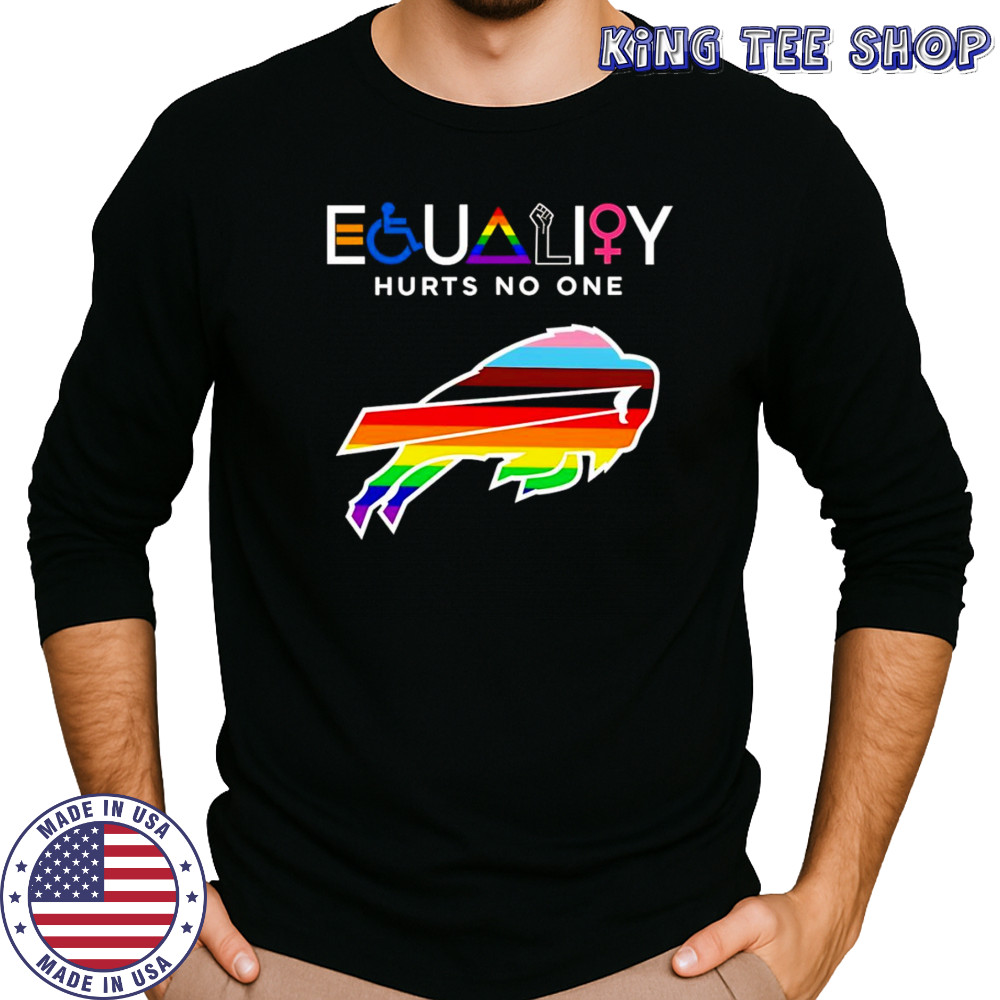 Equality hurts no one Buffalo Bills shirt Long Sleeved